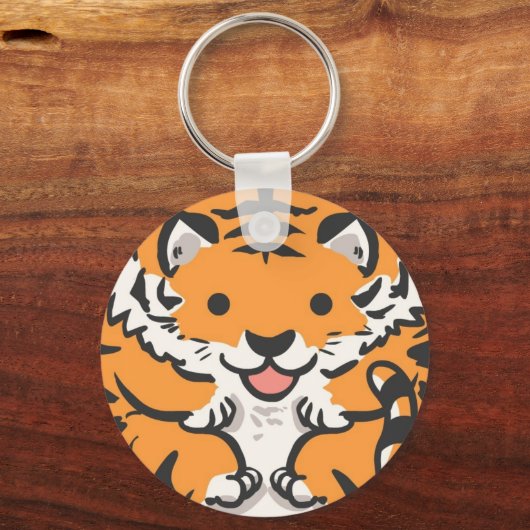Tigrrr Sleutelhanger (Voorkant)