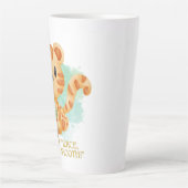 tiguer quote-cartoon latte mok (Voorkant)