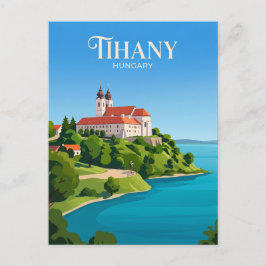 Tihany Abdij Hongarije Briefkaart