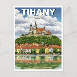 Tihany Hongarije Reizen Briefkaart