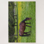Tihuta-pas, paard in de wei legpuzzel (Verticaal)