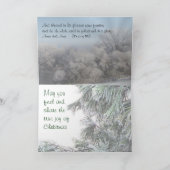 Tijd 2 van Kerstmis - pas aan Feestdagen Kaart (Binnen)