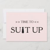 Tijd aan de Witte AchtergrondUitnodiging van de Op Kaart (Voorkant)