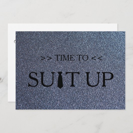 Tijd aan Geschikte Witte Achtergrond Kaart (Voorkant / Achterkant)