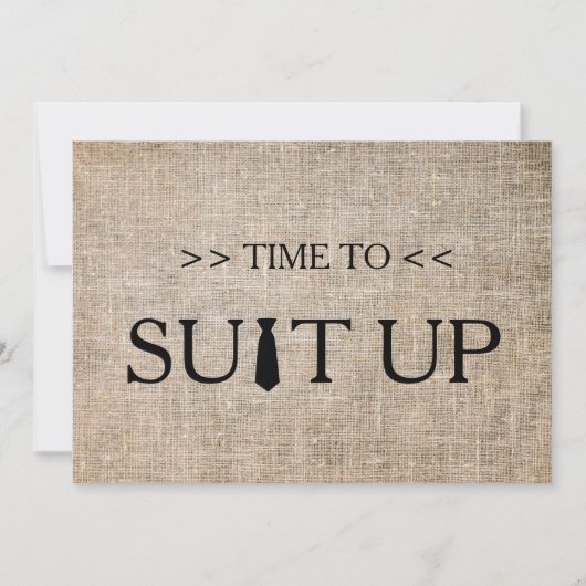 Tijd aan Geschikte Witte Achtergrond Kaart (Voorkant)