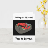 Tijd aan Hol! Kaart (Gele Bloem)