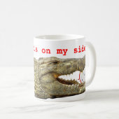 Tijd aan mijn kant koffiemok (Voorkant rechts)