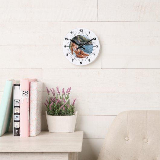 TIJD! ⏰ Aangepaste wandklok – Voeg je eigen ontwer (Leeskamer)