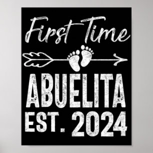 Tijd Abuelita 2024 Moederdag Binnenkort om oma te  Poster