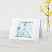 "Tijd" Afstuderen Waterverf Kaart (Gele Bloem)