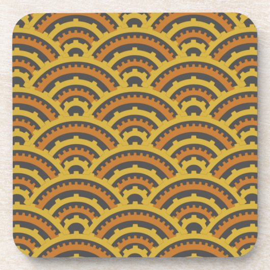 Tijd Arches Square Coaster Bier Onderzetter (Voorkant)