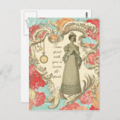 Tijd besteed aan jou briefkaart (Voorkant / Achterkant)