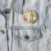 Tijd besteed aan jou ronde button 5,7 cm (In situ)