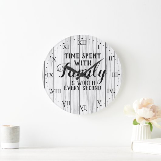 Tijd besteed met gezinsprijning grote klok (Huis)