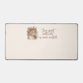 Tijd besteed met ontwerp van Waterverf van kattenk Bureaumat (Voorkant)