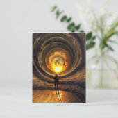 Tijd beweegt in golven | BRIEFKAARTEN (Staand voorkant)