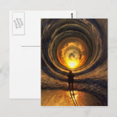 Tijd beweegt in golven | BRIEFKAARTEN (Voorkant / Achterkant)