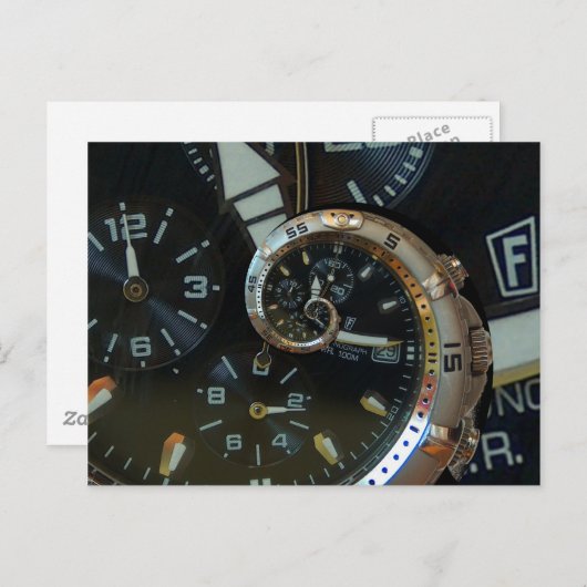 Tijd Briefkaart (Voorkant / Achterkant)