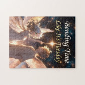 Tijd buigen alsof het dinsdag is Puzzel (Horizontaal)