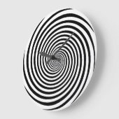 Tijd buigend Hypnosis Spiral Ronde Klok (Hoek)