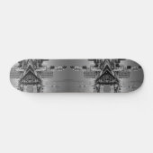 Tijd Buigende Retro Wereld Skateboard (Horizontaal)