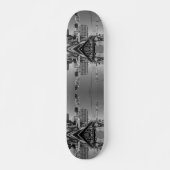 Tijd Buigende Retro Wereld Skateboard (Voorkant)