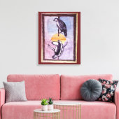 Tijd Canvas Afdruk (Insitu (Woonkamer))