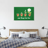 Tijd Canvas Afdruk (Insitu (Slaapkamer))