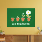 Tijd Canvas Afdruk (Insitu (Woonkamer))