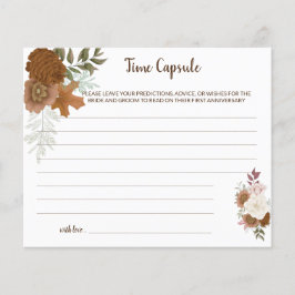 Tijd Capsule Advice Boho Autumn Vrijgezellenfeest  Flyer