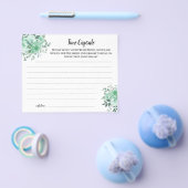 Tijd Capsule Advice Green Rozen Vrijgezellenfeest  Flyer (Enkel)