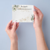 Tijd Capsule Advice HerbL Vrijgezellenfeest Kaart (Hand)