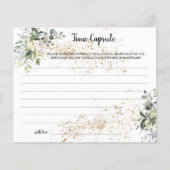 Tijd Capsule Advice HerbL Vrijgezellenfeest Kaart (Voorkant)