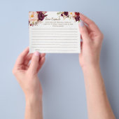 Tijd Capsule Advice voor een paar Vrijgezellenfees Flyer (Hand)