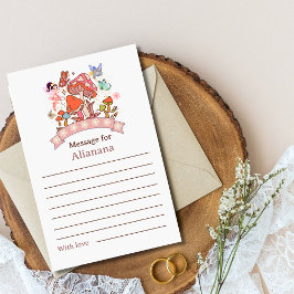 Tijd Capsule Fairy Eerste Verjaardag Bericht