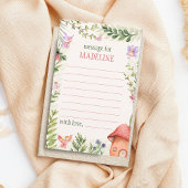 Tijd Capsule Fairy Eerste Verjaardag Bericht