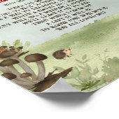 Tijd Capsule Forest Fairy Eerste Magic Een Verjaar Poster (Hoek)