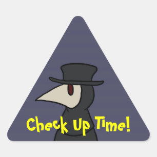 Tijd controleren! sticker