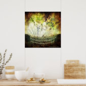 Tijd - De rand van de eeuwigheid Poster (Keuken)