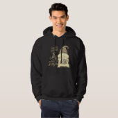 TIJD DE SEASON grappige kerstkoepel Hoodie (Voorkant volledig)
