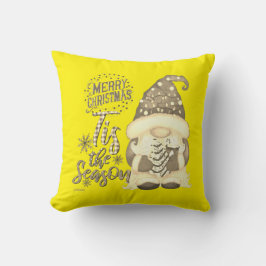 TIJD DE SEASON grappige kerstkoepel Kussen