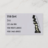 Tijd die door een enkel Visitekaartje loopt (Voorkant)