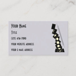 Tijd die door een enkel Visitekaartje loopt