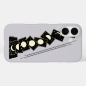 Tijd die door een gat valt Case-Mate iPhone case (Achterkant (horizontaal))