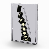 Tijd die door een gat valt fotoblokken (Rechts)