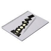 Tijd die door een gat valt notitieboek (Linkerzijde)