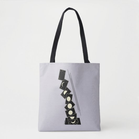 Tijd die door een gat valt tote bag (Voorkant)