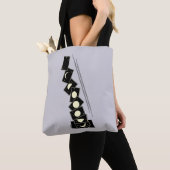 Tijd die door een gat valt tote bag (Dichtbij)