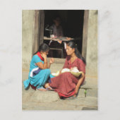 Tijd doorbrengen in Kathmandu Briefkaart (Voorkant)