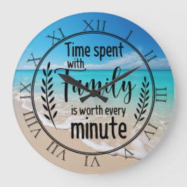 Tijd doorgebracht met familie grote klok